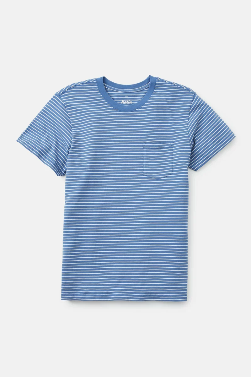 T-Shirt à rayures bleu/blanc KATIN